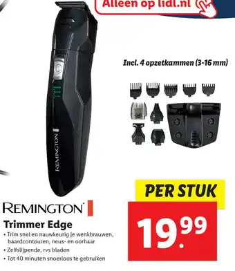 Lidl Remington Trimmer Edge aanbieding