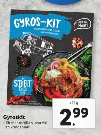 Lidl Gyroskit 475g aanbieding