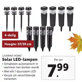 Lidl Solar LED-lampen aanbieding