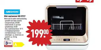 ALDI Medion Mini-Vaatwasser MD 37217 aanbieding