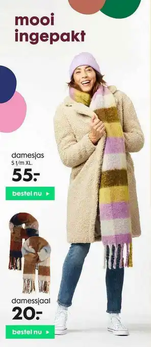 HEMA Damessjaal Of Damesjas aanbieding