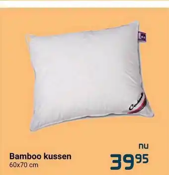 Beddenreus Bamboo Kussen 60x70 Cm aanbieding