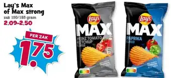 Boon`s Markt Lay's Max of Max strong aanbieding