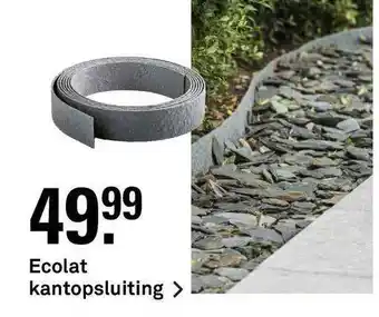 Karwei Ecolat Kantopsluiting aanbieding