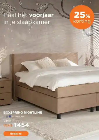 TotaalBED Boxspring Nightline aanbieding