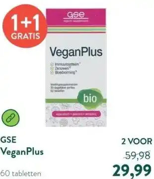 Holland & Barrett VeganPlus aanbieding