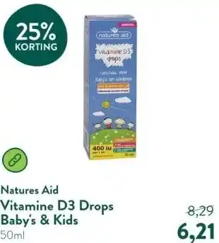 Holland & Barrett Vitamine D3 Drops Baby's & Kids aanbieding