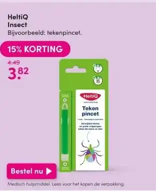 DA HeltiQ Insect aanbieding