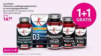 DA Lucovitaal Vitaminen, voedingssupplementen en verzorgingsproducten* aanbieding