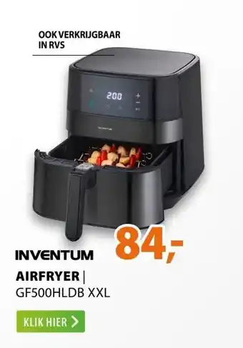 Expert Inventum GF500HLDB XXL Zwart aanbieding