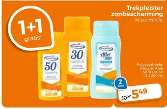 Trekpleister Trekpleister zonbescherming aanbieding