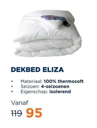 TotaalBED Dekbed Eliza 100% thermosoft 4-seizoenen | 140x200 aanbieding