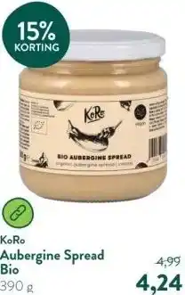 Holland & Barrett Aubergine Spread Bio aanbieding