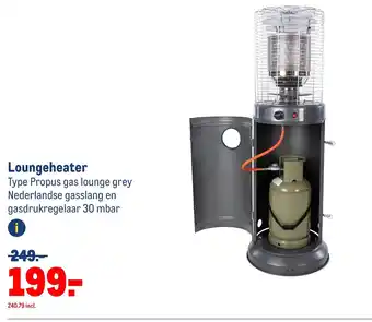 Makro Loungeheater aanbieding