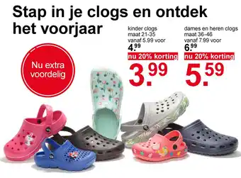 Scapino Clogs vanaf aanbieding