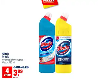 Makro Glorix bleek aanbieding