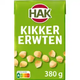 Jumbo Hak Kikkererwten 380g aanbieding