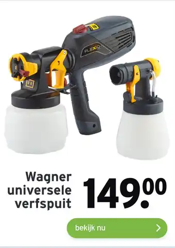 GAMMA Wagner universele verfspuit aanbieding