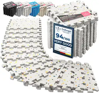 Amazon Beschermmatten, vloerbeschermingsmat, set, sportmat, gymnastiekmat, puzzelmat, puzzelmat, fitnessmat, turnmat, onderlegmat, v aanbieding