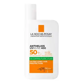 De Online Drogist La Roche-Posay Anthelios Uvmune Invisible Fluide Oil Control SPF50+ aanbieding