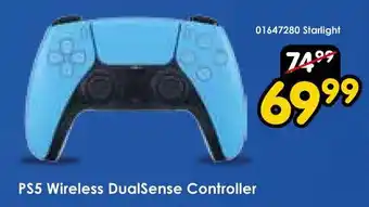 ToyChamp PS5 Wireless DualSense Controller Starlight Blue aanbieding