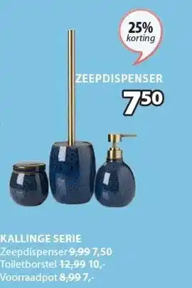 Jysk KALLINGE SERIE aanbieding