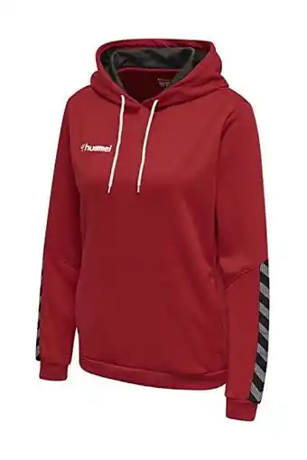 Amazon hummel hmlAUTHENTIC POLY HOODIE WOMAN dames trui aanbieding