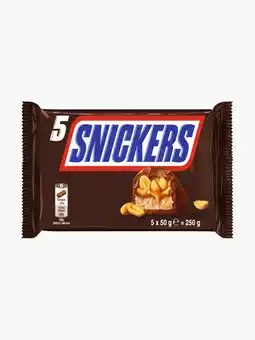 Flink Snickers 250g (5x50g) aanbieding