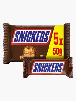 Flink Snickers 250g (5x50g) aanbieding