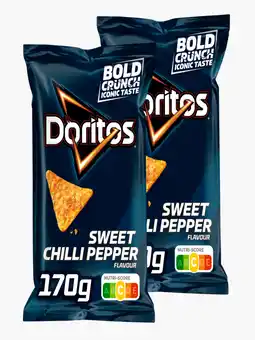 Flink Doritos Sweet Chilli Pepper 170g 2x aanbieding