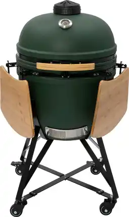 Intratuin Intratuin kamado barbecue Urban Chef Large groen D 59 H 133 cm aanbieding