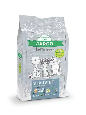 Pets Place Jarco Natural Cat Struviet - Kattenvoer - Zalm 2 kg aanbieding