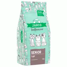 Pets Place Jarco Natural Cat Senior Light - Kattenvoer - Gevogelte Lam 6 kg Care aanbieding