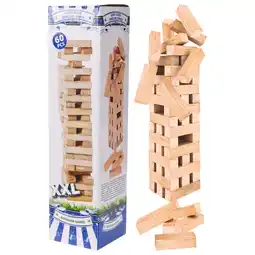 Pets Place Homestyle Stapeltoren Hout - Speelgoed - 60 stuks aanbieding