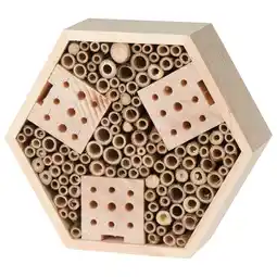 Pets Place Homestyle Insectenhotel Hexagon - Nestkast - 23x7x20 cm S aanbieding