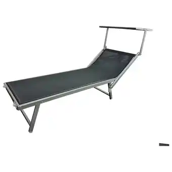 Pets Place Bestgarden Loungestoel Nizza - Tuinmeubelen - 189x61x38 cm Antraciet aanbieding