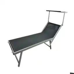 Pets Place Bestgarden Loungestoel Nizza - Tuinmeubelen - 189x61x38 cm Antraciet aanbieding