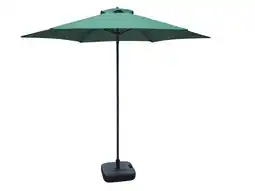 Pets Place Bestgarden Parasol Aluminium Push Up - Tuinmeubelen - Ø2.5 m Donkergroen aanbieding