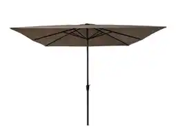 Pets Place Bestgarden Parasol Aluminium Vierkant - Tuinmeubelen - 3x3 m Taupe aanbieding
