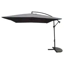 Pets Place Bestgarden Zweefparasol Aluminium Hangend - Tuinmeubelen - 3x3 m Antraciet aanbieding