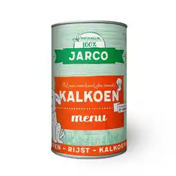 Welkoop Jarco Dog Blik - Hondenvoer - Kalkoen - Rijst - 400 gram aanbieding