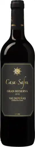 Wijnvoordeel Casa Safra Black Label Gran Reserva aanbieding