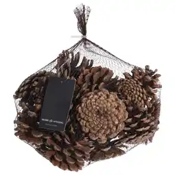 Pets Place Homestyle Dennenappel Set - Nature - Decoratie - 18x18x18 cm 300 g aanbieding