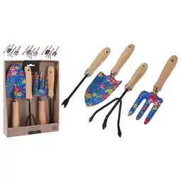 Pets Place Homestyle Tuingereedschap Bloemen 4-Dlg - Handgereedschap - 3 Assorti aanbieding