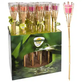 Pets Place Homestyle Tuinfakkel Met Citronellakaars - Branders - 76 cm Assorti aanbieding