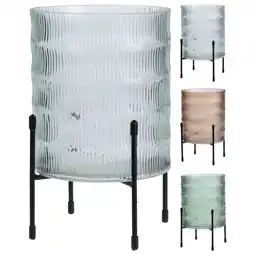 Pets Place Homestyle Theelicht Op Standaard - Branders - 16x16x26 cm 3 Assorti aanbieding