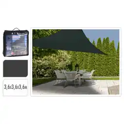 Pets Place Homestyle Schaduwdoek Rechthoek - Tuinmeubelen - 3.6x3.6x3.6 cm Grijs aanbieding