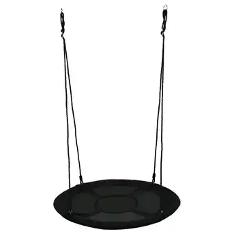Pets Place Bestgarden Nestschommel - Speeltoestellen - Ø100 cm Zwart aanbieding