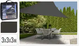 Pets Place Homestyle Schaduwdoek - Tuinmeubelen - 3x3x3 m Grijs aanbieding