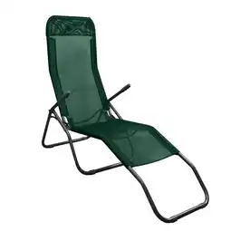 Pets Place Bestgarden Ligstoel Rocking - Tuinmeubelen - 131/165 x 66 x 108 cm Donkergroen aanbieding